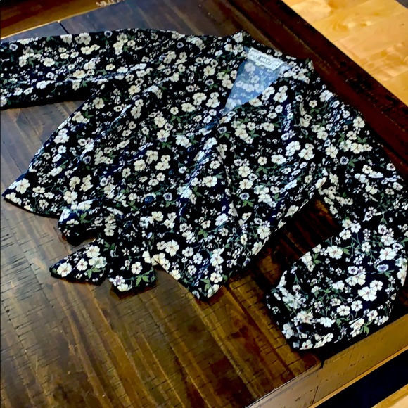 Pink Martini floral top - Picture 1 of 4